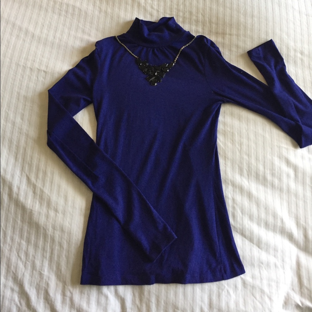 Express mock turtleneck